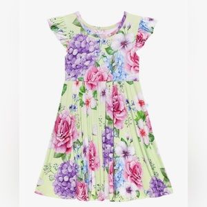 Posh Peanut Georgina ruffled cap sleeve twirl dress Size 10